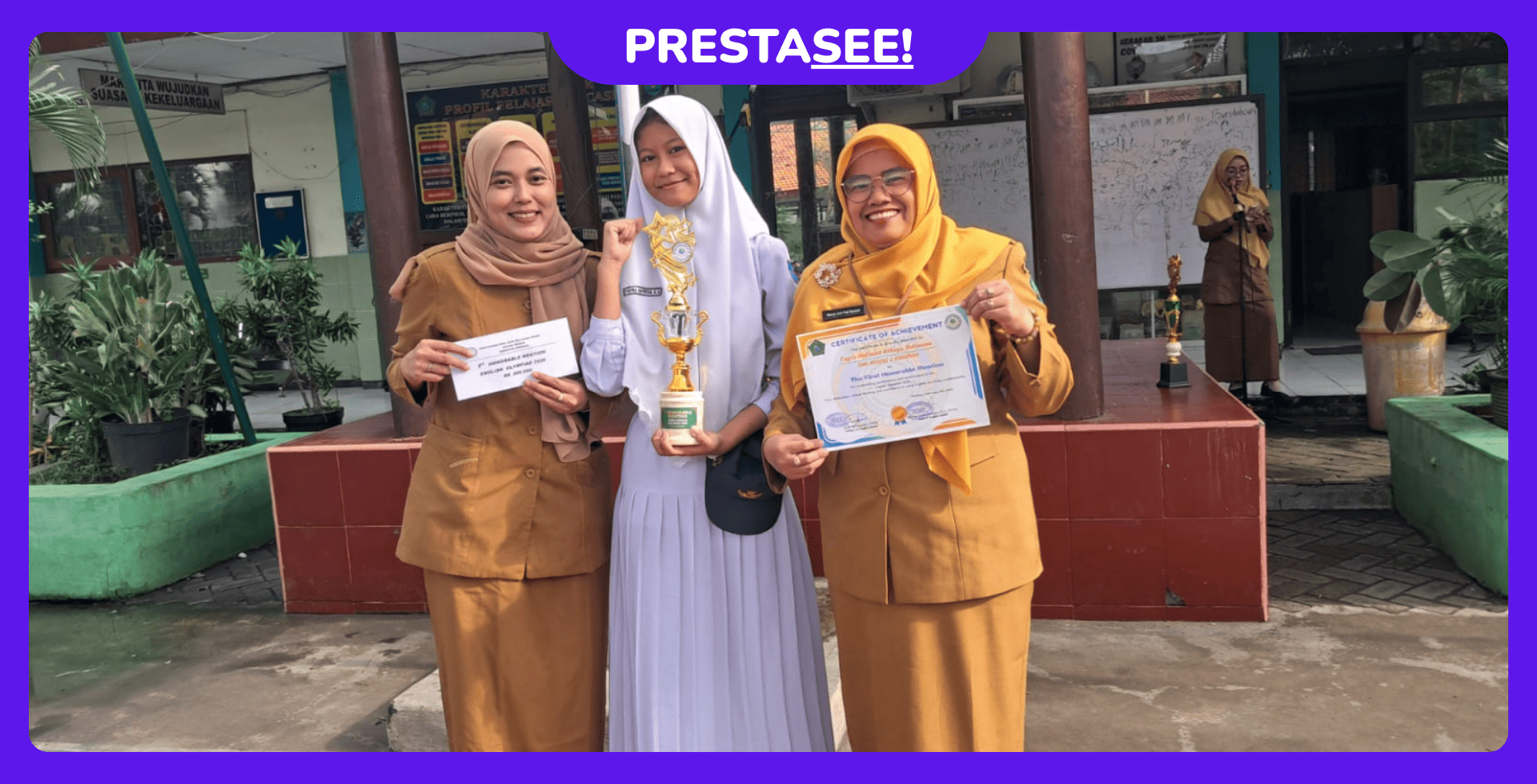 Siswi SMPN 2 Buduran Raih Juara Harapan 1 Olimpiade Bahasa Inggris Kabupaten Sidoarjo 2026