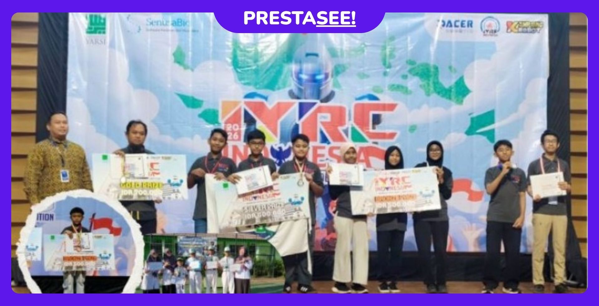 Membanggakan! Duta Robotik MIN 9 Jakarta Sukses Sabet Podium Juara di IYRC 2026