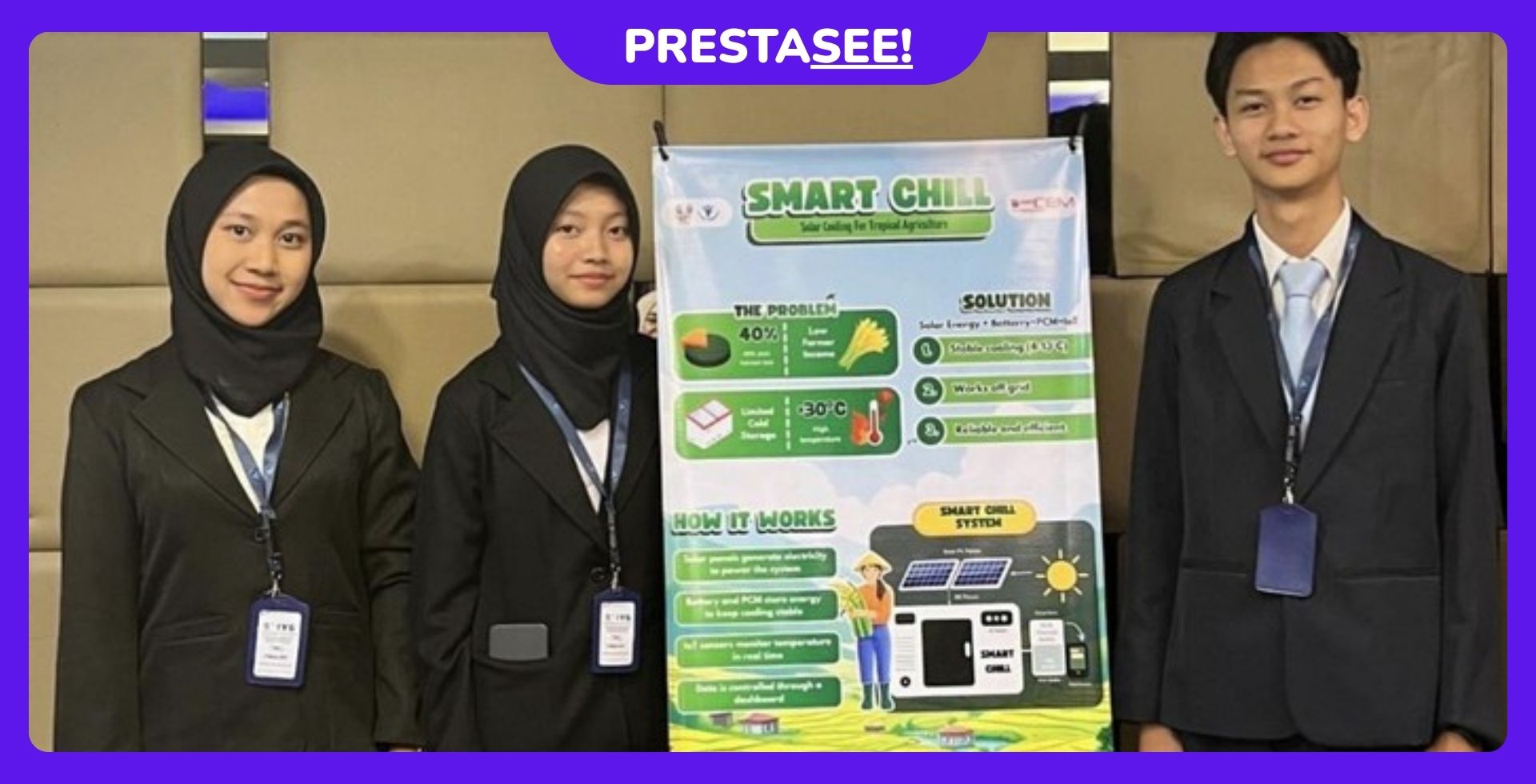 Tak Gentar Lawan Mahasiswa S2, Tim Peneliti Muda MAN IC Sumedang Raih Perunggu di Kompetisi Global